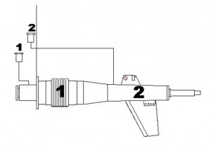 Lubrication surface propellers drive